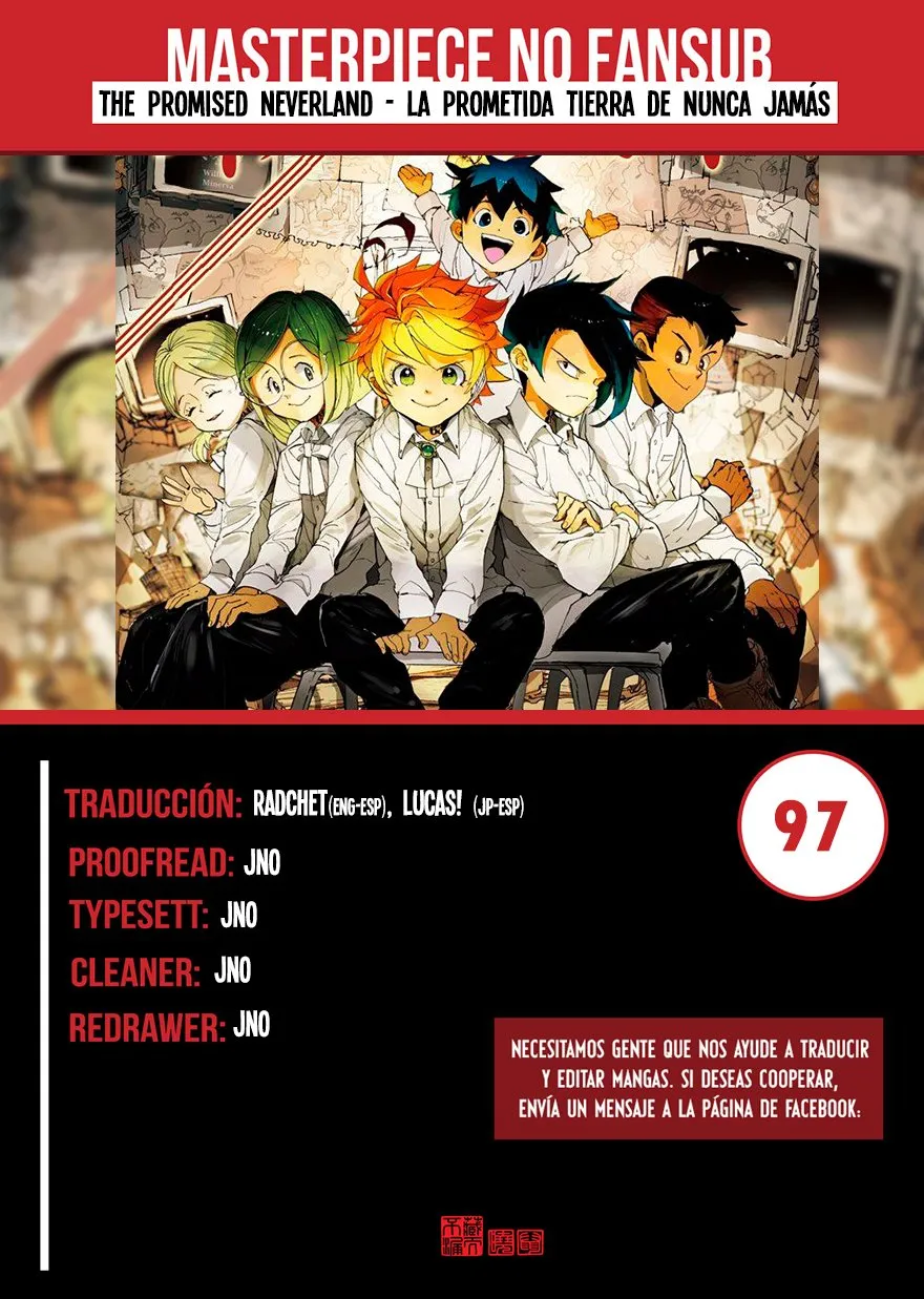 The Promised Neverland Capítulo 97 en Línea - página 1