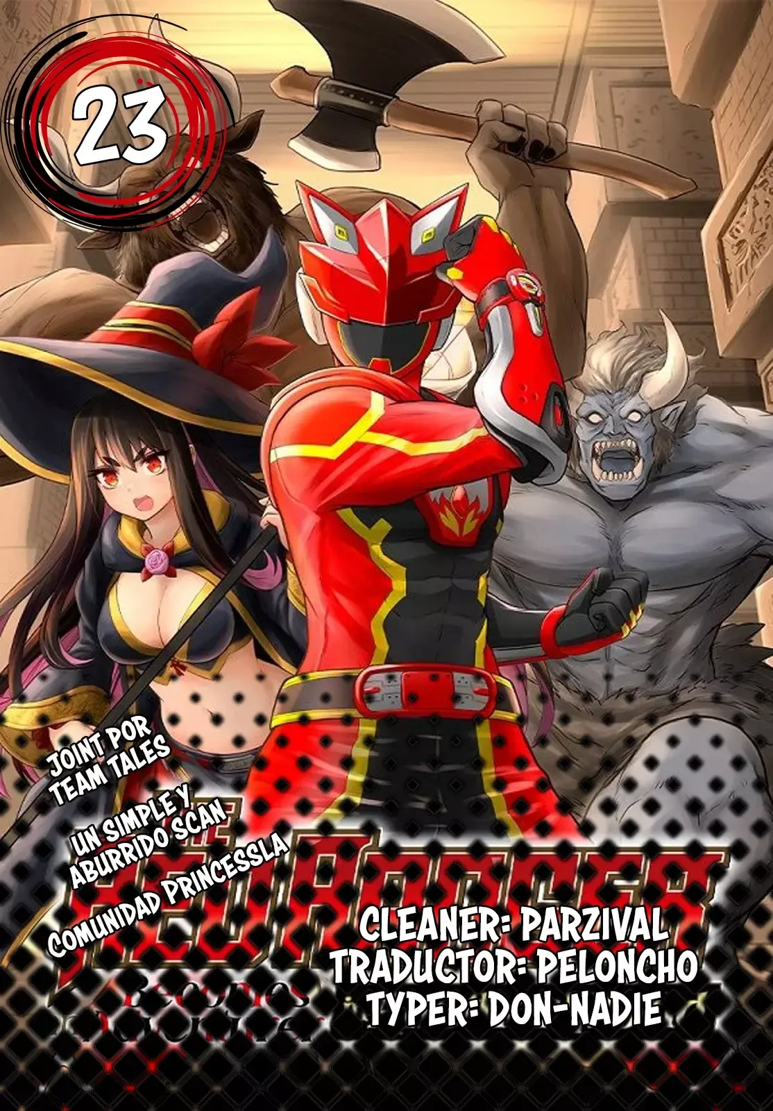 The Red Ranger Becomes an Adventurer in Another World Capítulo 23 en Línea - página 1