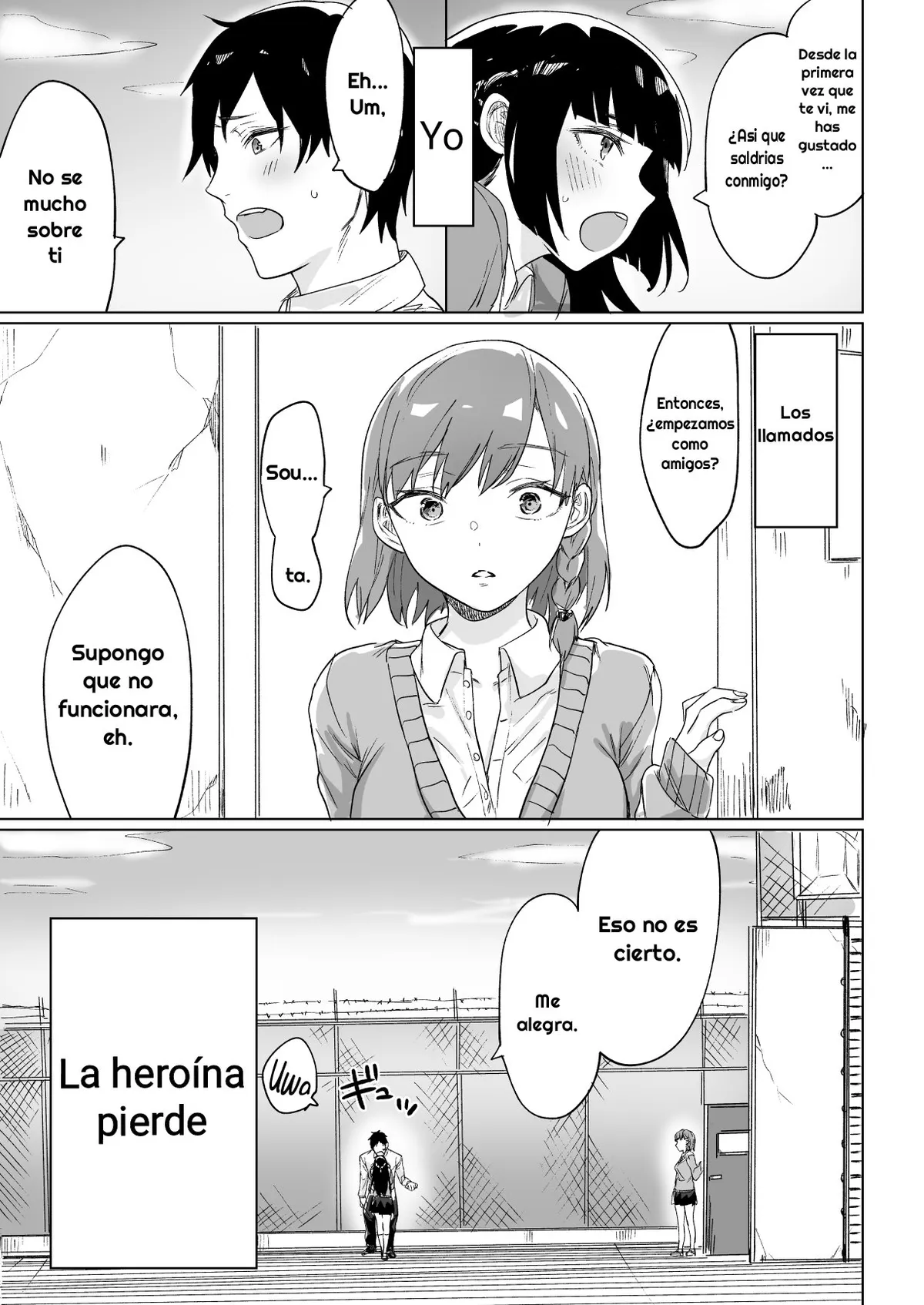 The Story of a Losing Heroine Doing Her Best to Win! Capítulo 1 en Línea - página 1