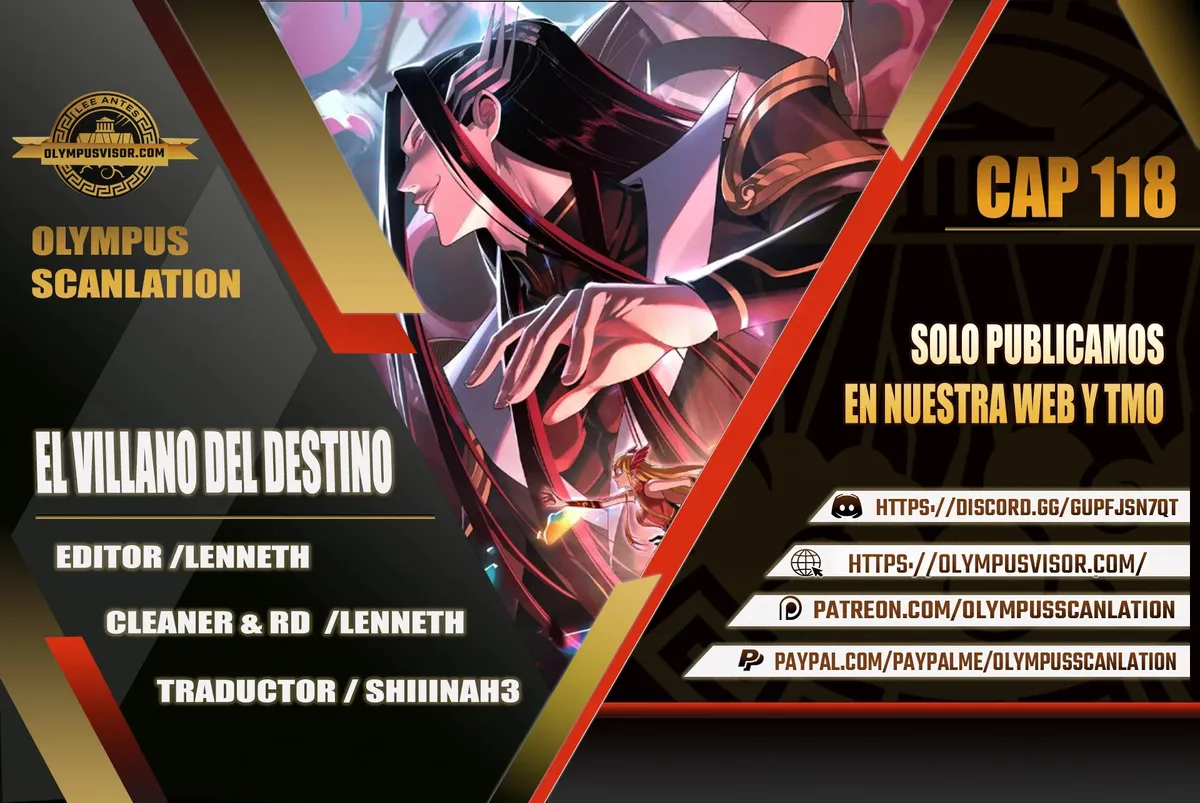 The Villain Of Destiny Capítulo 118 en Línea - página 1
