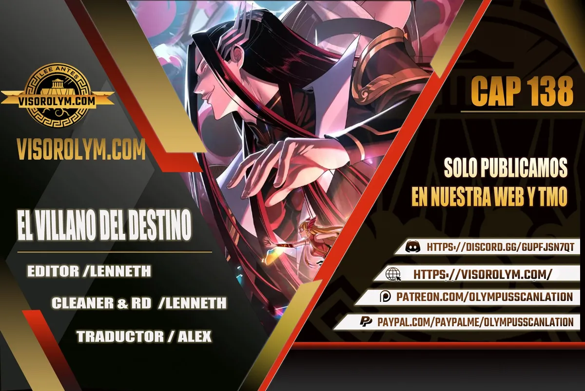 The Villain Of Destiny Capítulo 138 en Línea - página 1