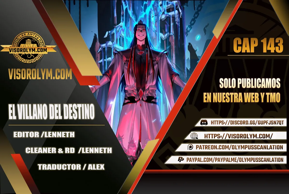 The Villain Of Destiny Capítulo 143 en Línea - página 1