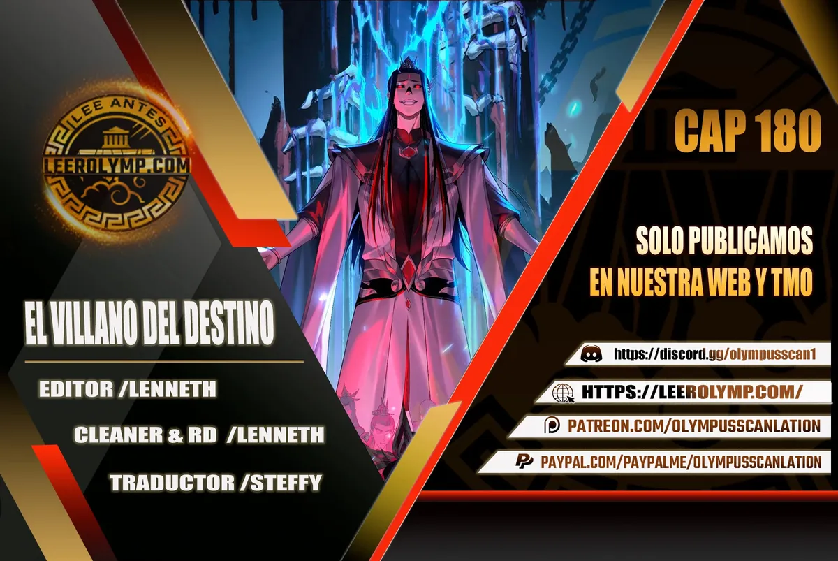 The Villain Of Destiny Capítulo 180 en Línea - página 1