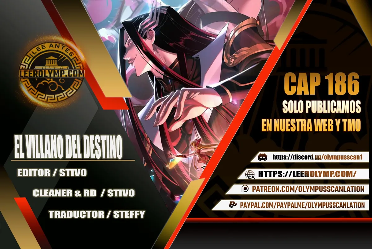 The Villain Of Destiny Capítulo 186 en Línea - página 1