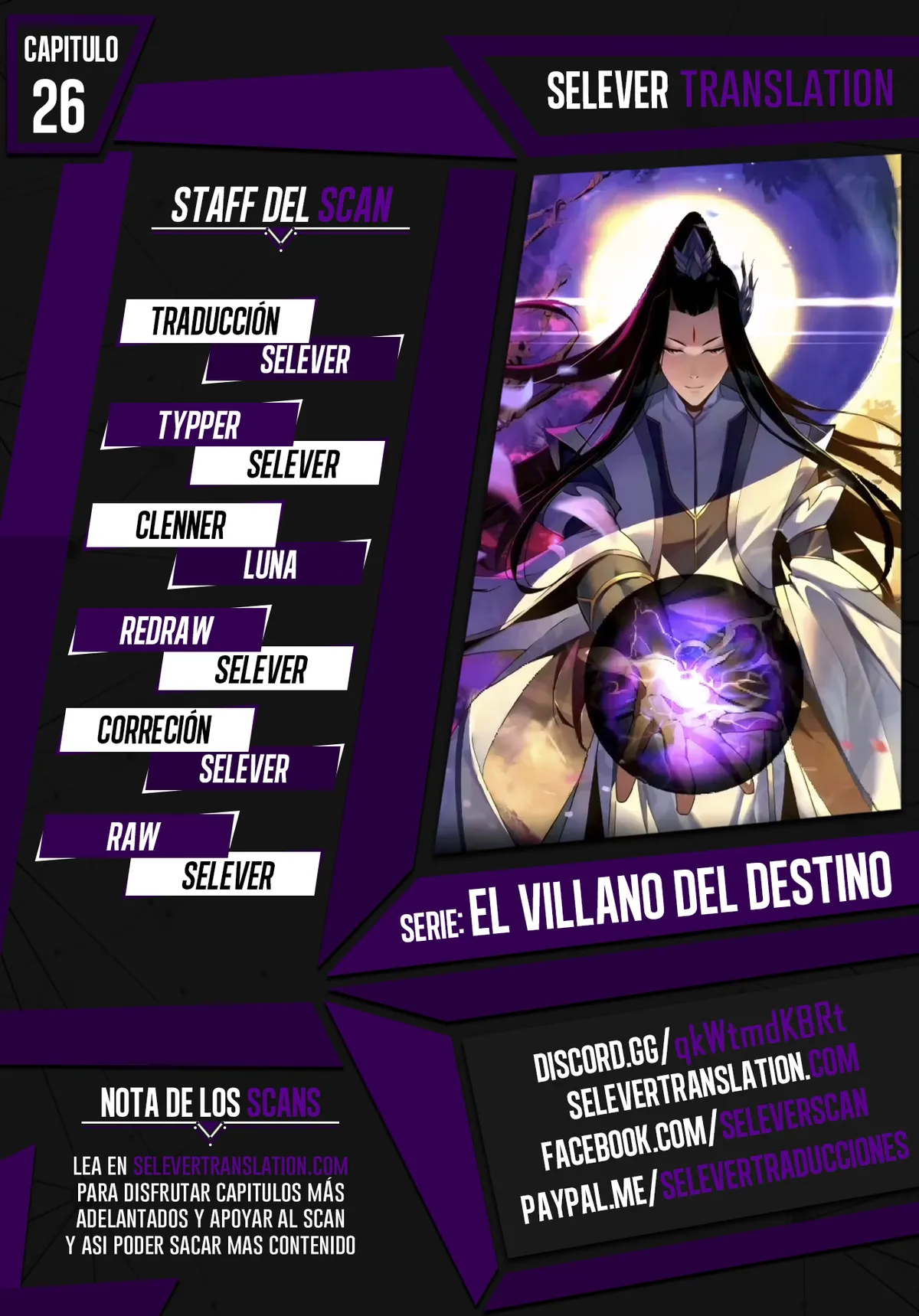 The Villain Of Destiny Capítulo 26 en Línea - página 1