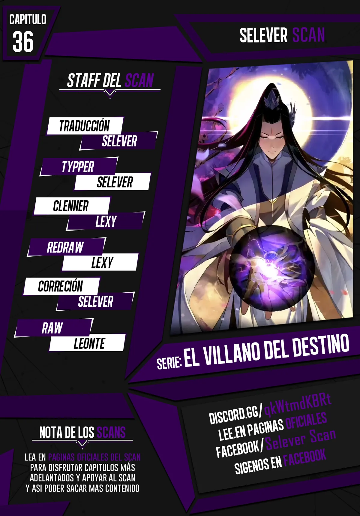 The Villain Of Destiny Capítulo 36 en Línea - página 1