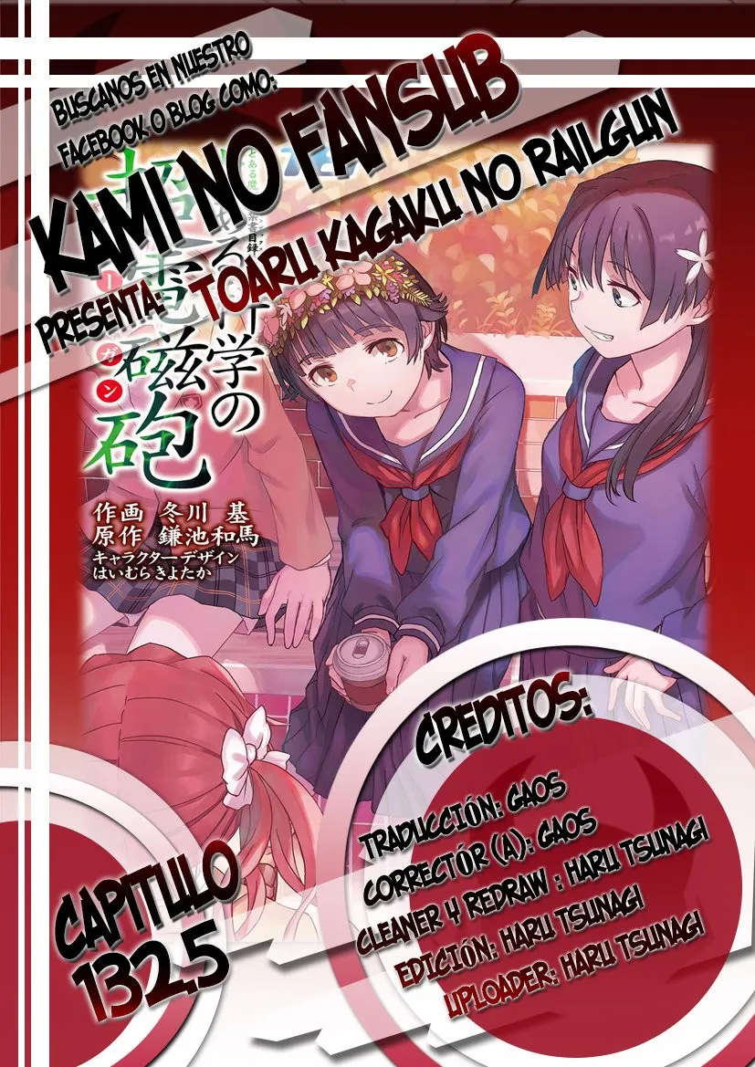 Toaru Kagaku no Railgun Capítulo 132.5 en Línea - página 1