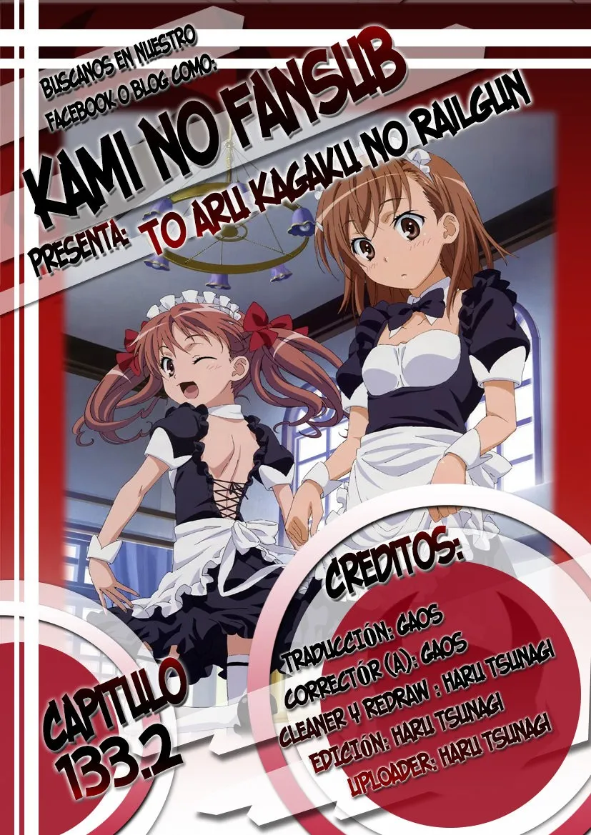 Toaru Kagaku no Railgun Capítulo 133.2 en Línea - página 1