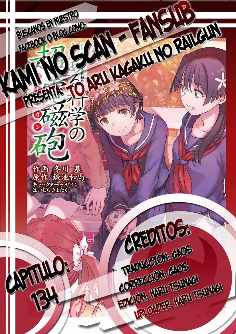 Toaru Kagaku no Railgun Capítulo 134 en Línea - página 1