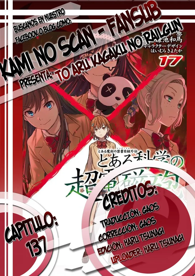 Toaru Kagaku no Railgun Capítulo 137 en Línea - página 1