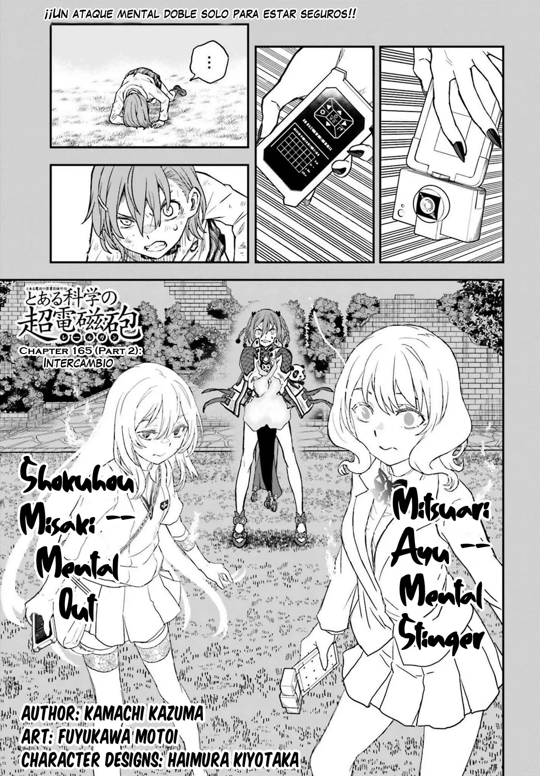 Toaru Kagaku no Railgun Capítulo 165.2 en Línea - página 1