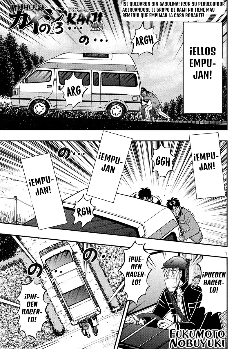 Tobaku Datenroku Kaiji: 24-oku Dasshutsu-hen Capítulo 108 en Línea - página 1