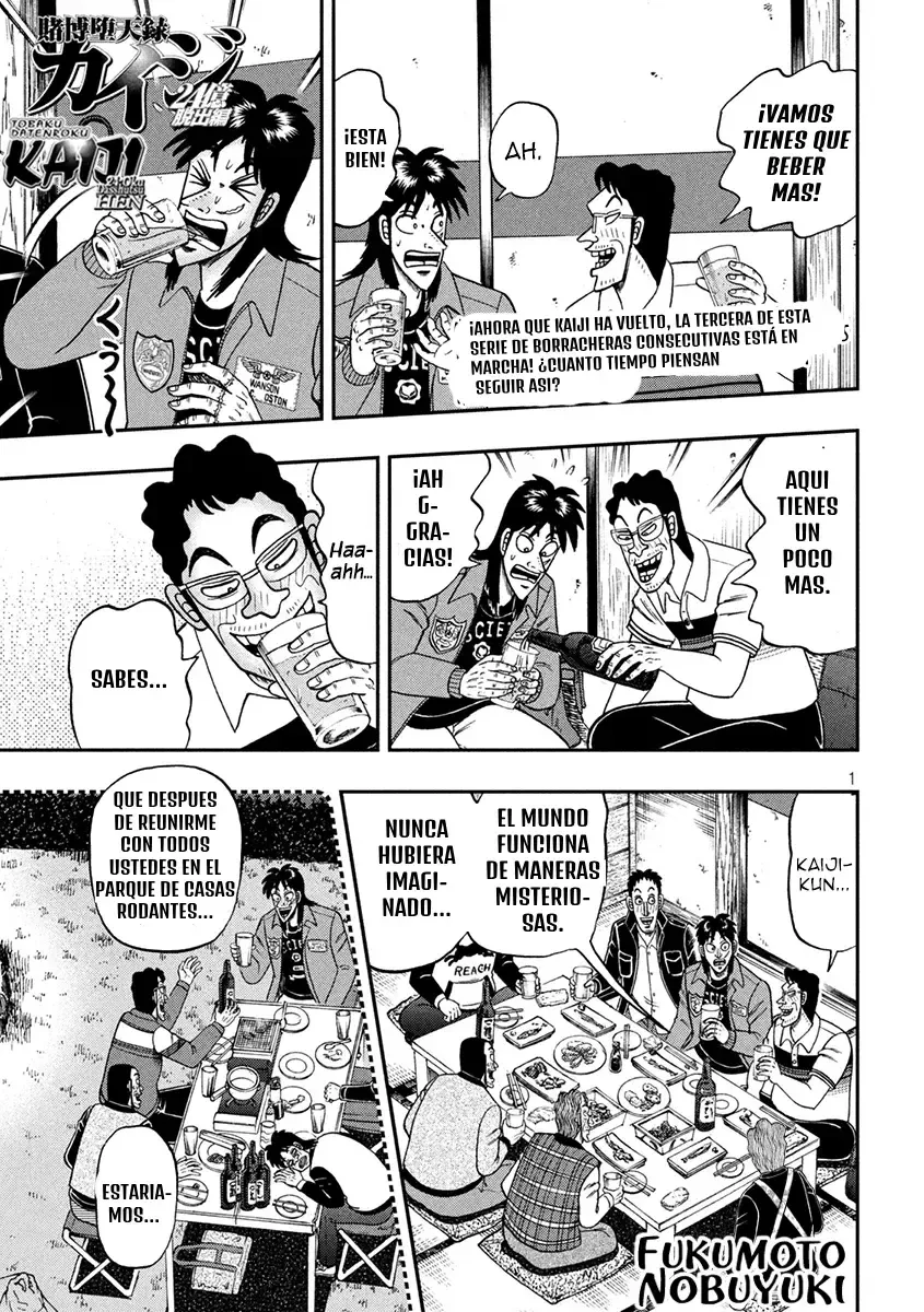 Tobaku Datenroku Kaiji: 24-oku Dasshutsu-hen Capítulo 116 en Línea - página 1