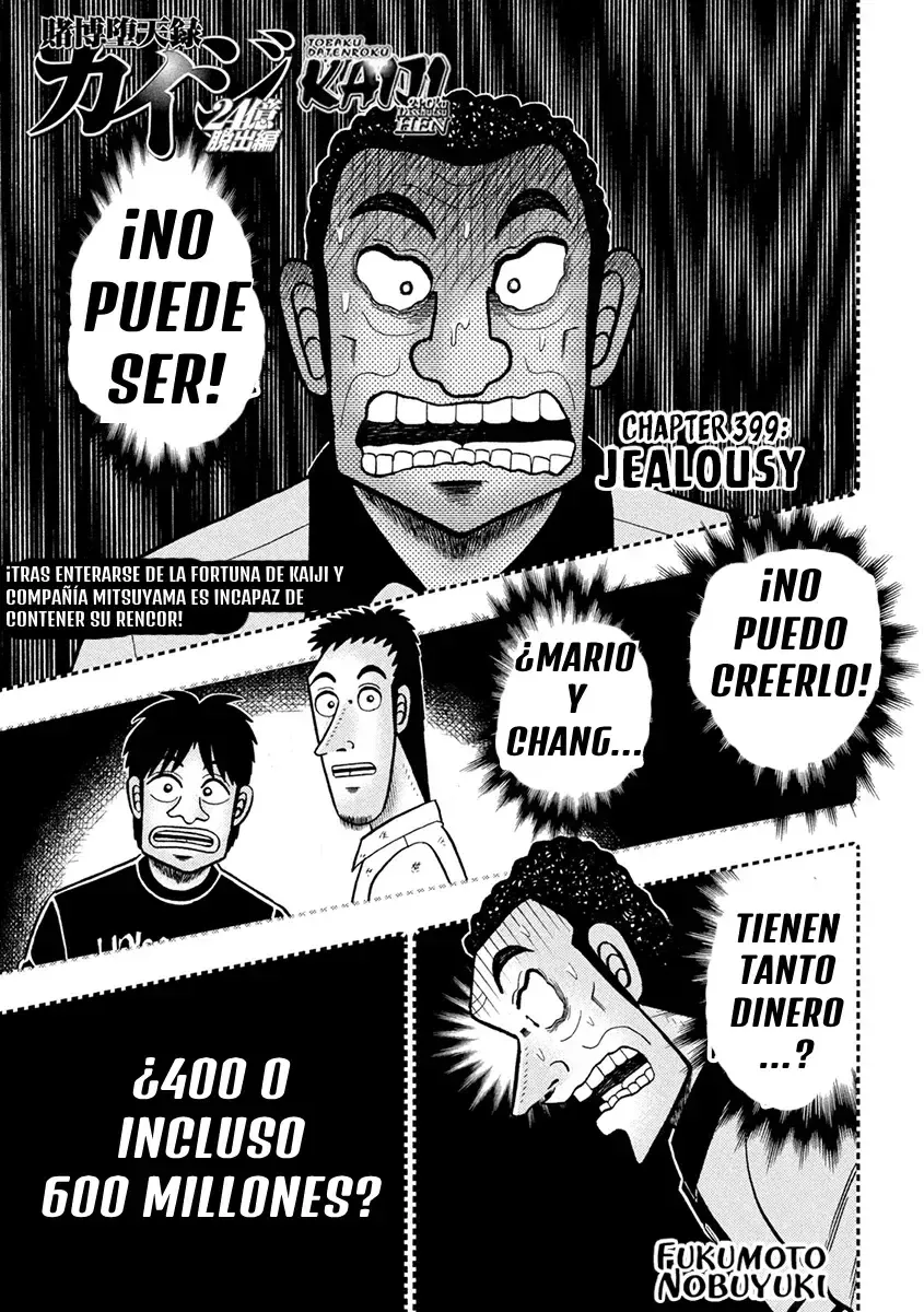 Tobaku Datenroku Kaiji: 24-oku Dasshutsu-hen Capítulo 144 en Línea - página 1