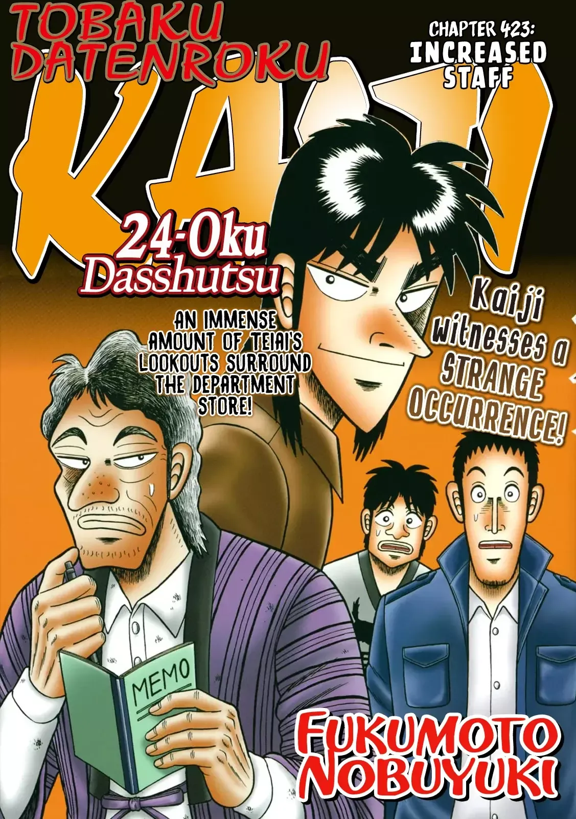 Tobaku Datenroku Kaiji: 24-oku Dasshutsu-hen Capítulo 168 en Línea - página 1