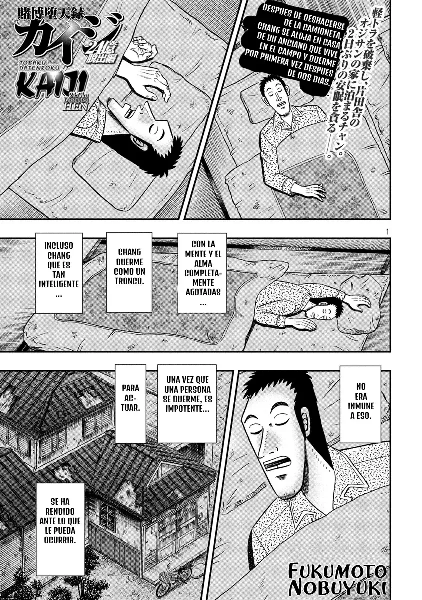 Tobaku Datenroku Kaiji: 24-oku Dasshutsu-hen Capítulo 23 en Línea - página 1