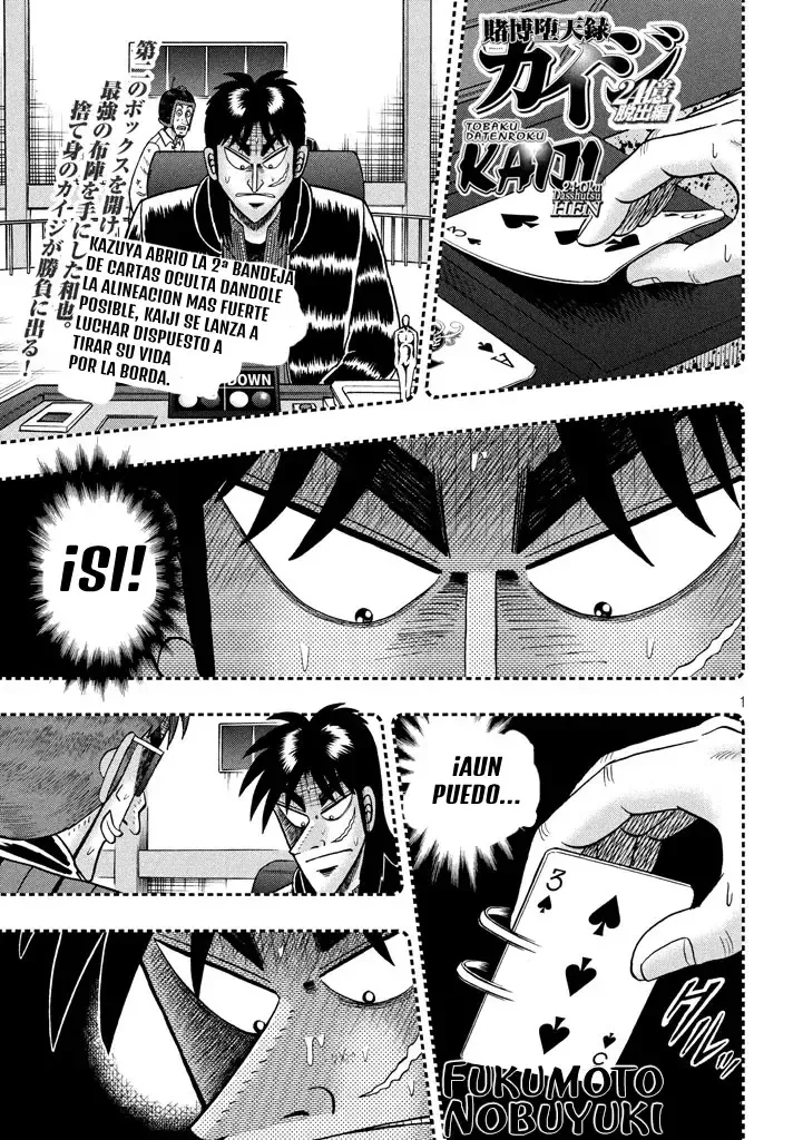 Tobaku Datenroku Kaiji: 24-oku Dasshutsu-hen Capítulo 9 en Línea - página 1