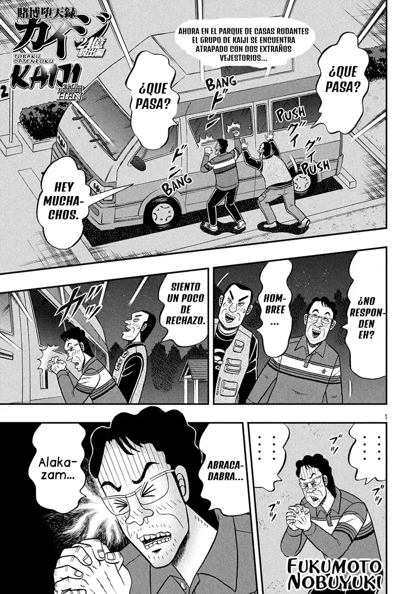 Tobaku Datenroku Kaiji: 24-oku Dasshutsu-hen Capítulo 95 en Línea - página 1