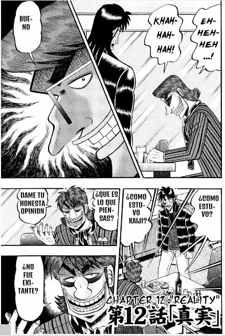 Tobaku Datenroku Kaiji: Kazuya-Hen Capítulo 12 en Línea - página 1