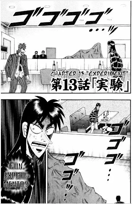 Tobaku Datenroku Kaiji: Kazuya-Hen Capítulo 13 en Línea - página 1