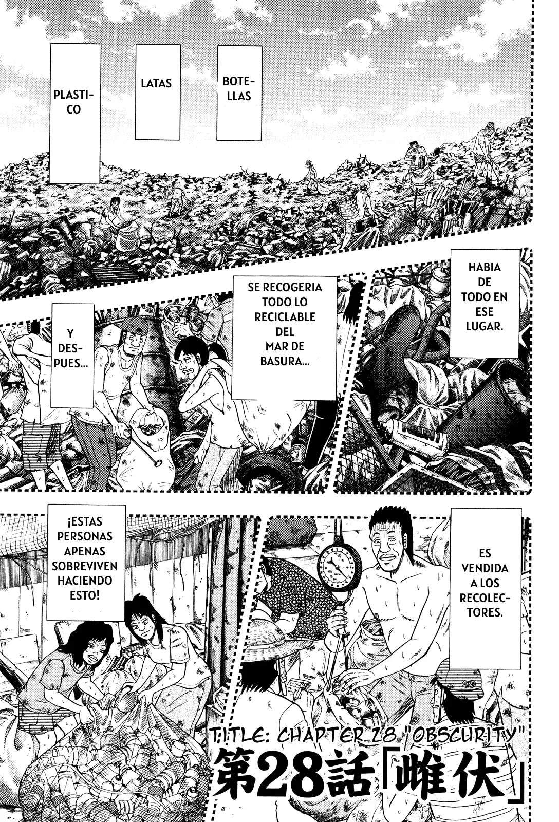 Tobaku Datenroku Kaiji: Kazuya-Hen Capítulo 28 en Línea - página 1