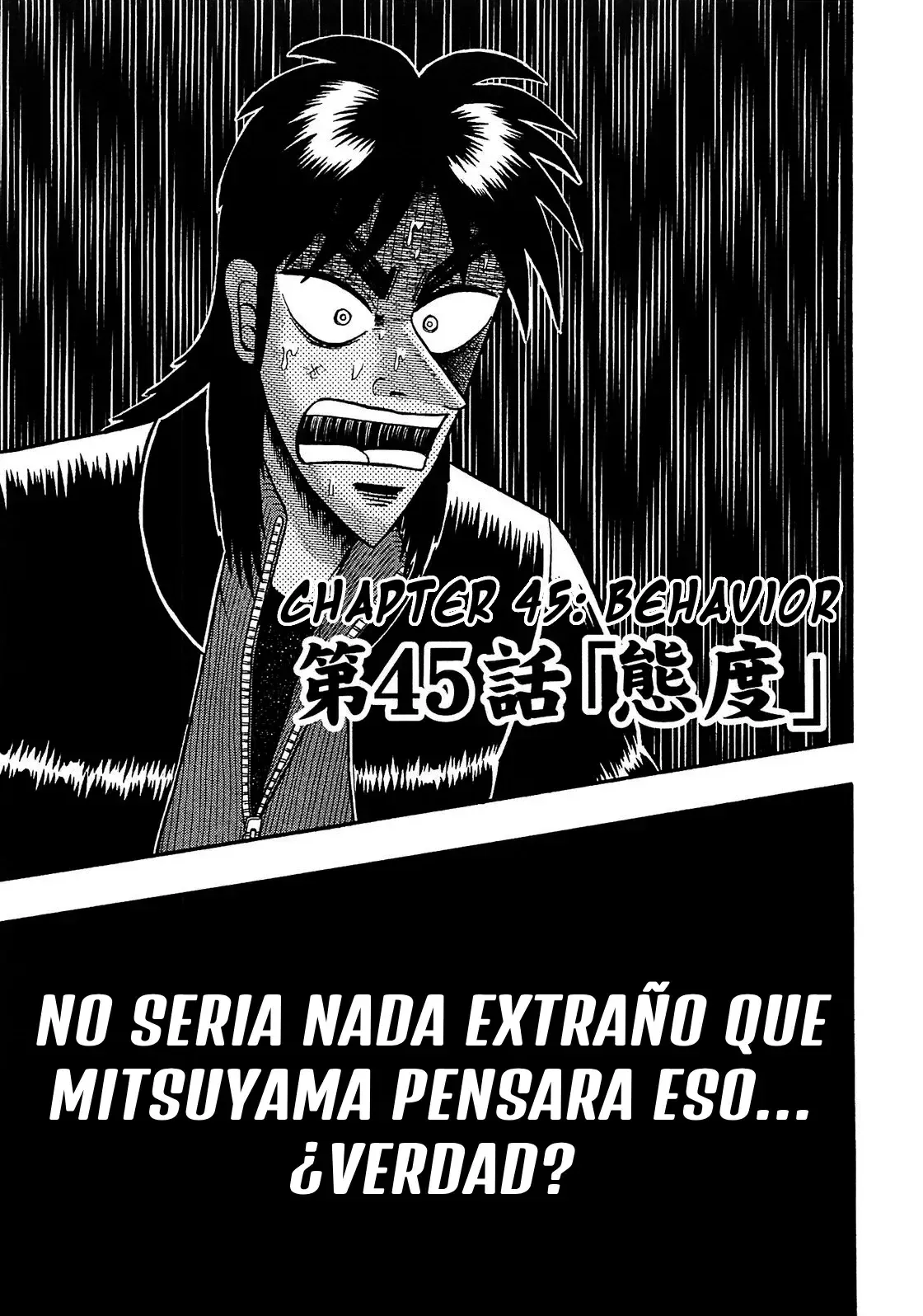 Tobaku Datenroku Kaiji: Kazuya-Hen Capítulo 45 en Línea - página 1