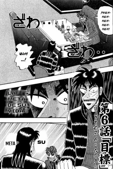 Tobaku Datenroku Kaiji: Kazuya-Hen Capítulo 6 en Línea - página 1