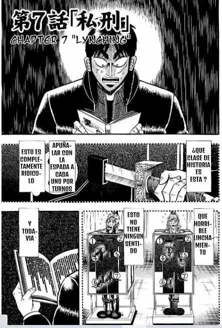 Tobaku Datenroku Kaiji: Kazuya-Hen Capítulo 7 en Línea - página 1