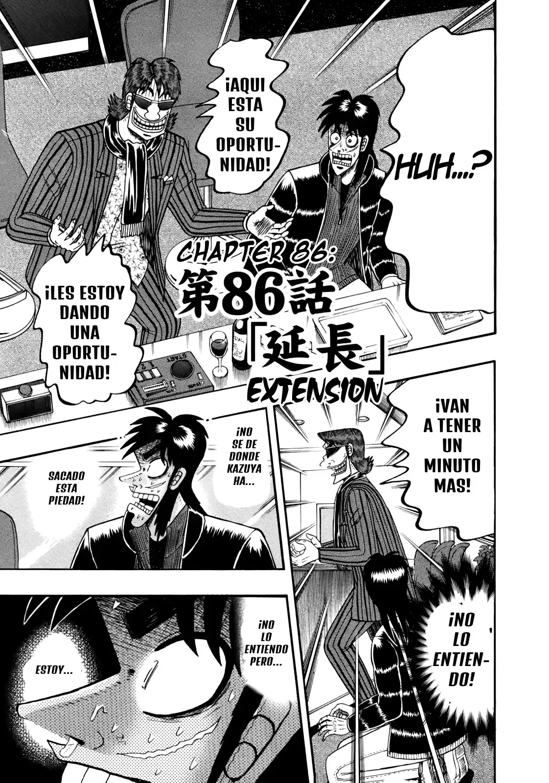 Tobaku Datenroku Kaiji: Kazuya-Hen Capítulo 86 en Línea - página 1
