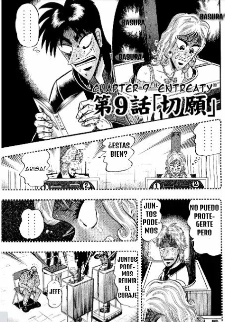 Tobaku Datenroku Kaiji: Kazuya-Hen Capítulo 9 en Línea - página 1