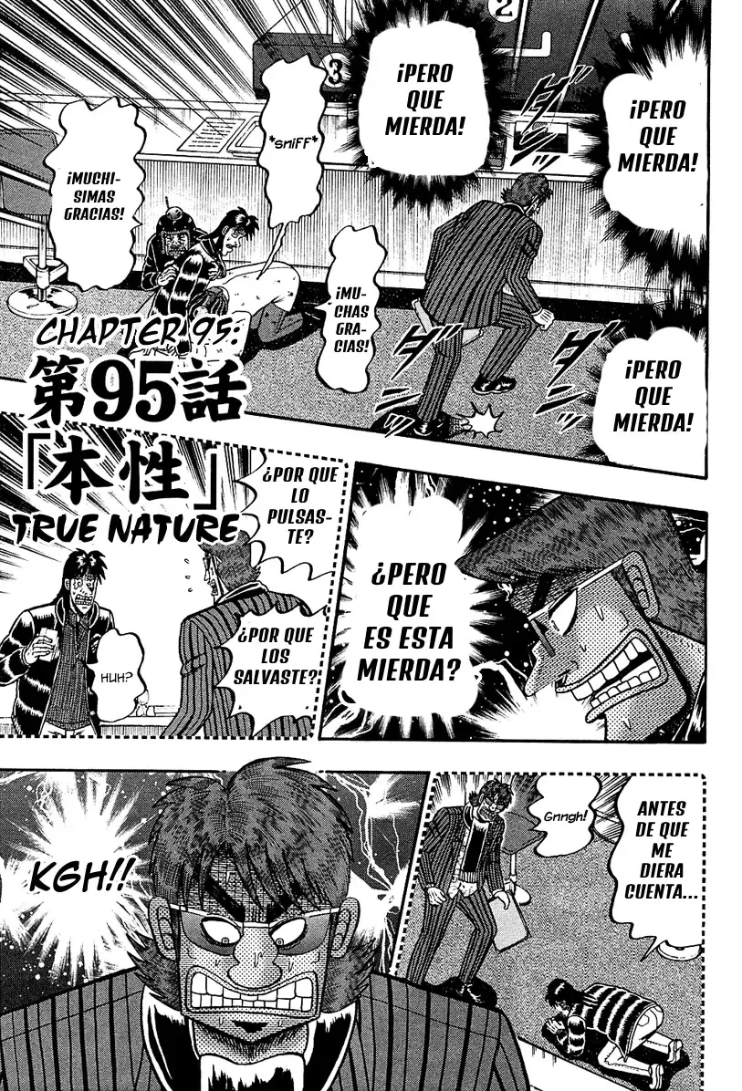 Tobaku Datenroku Kaiji: Kazuya-Hen Capítulo 95 en Línea - página 1