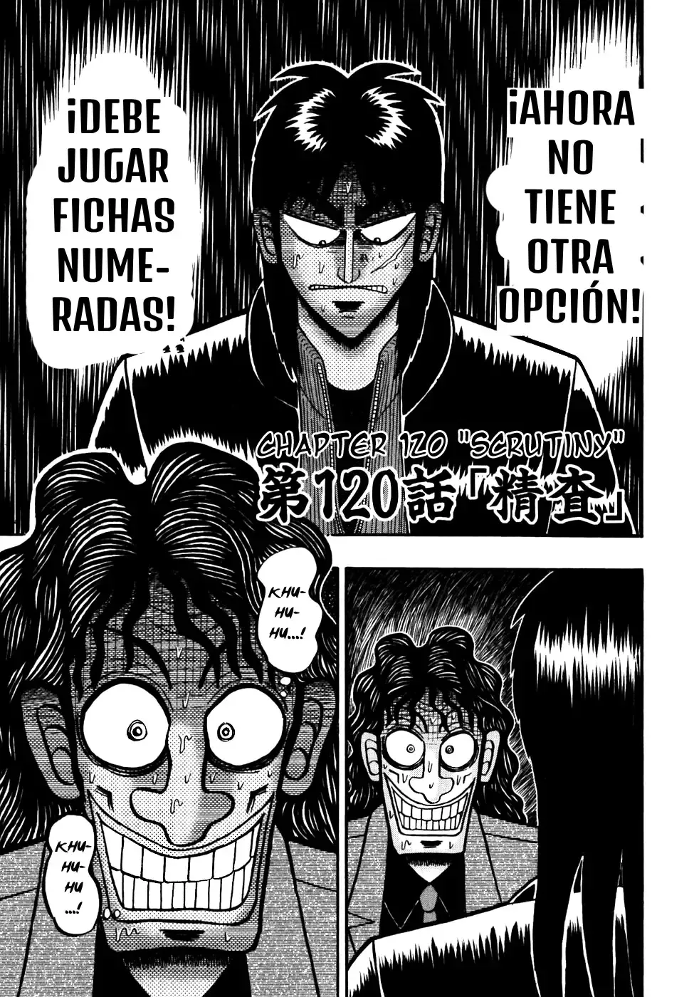 Tobaku Datenroku Kaiji Capítulo 120 en Línea - página 1