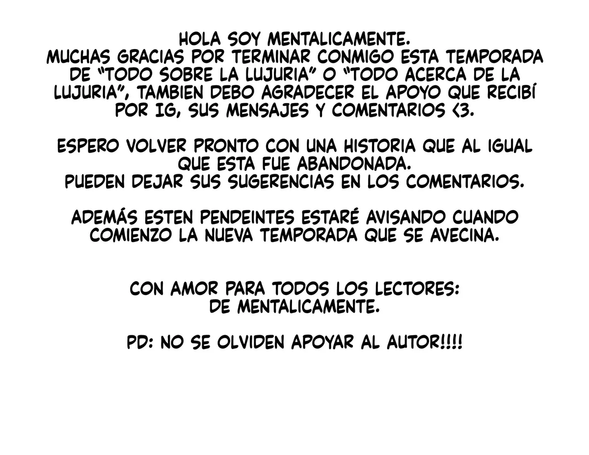 TODO ACERCA DE LA LUJURIA Capítulo 60.5 en Línea - página 17