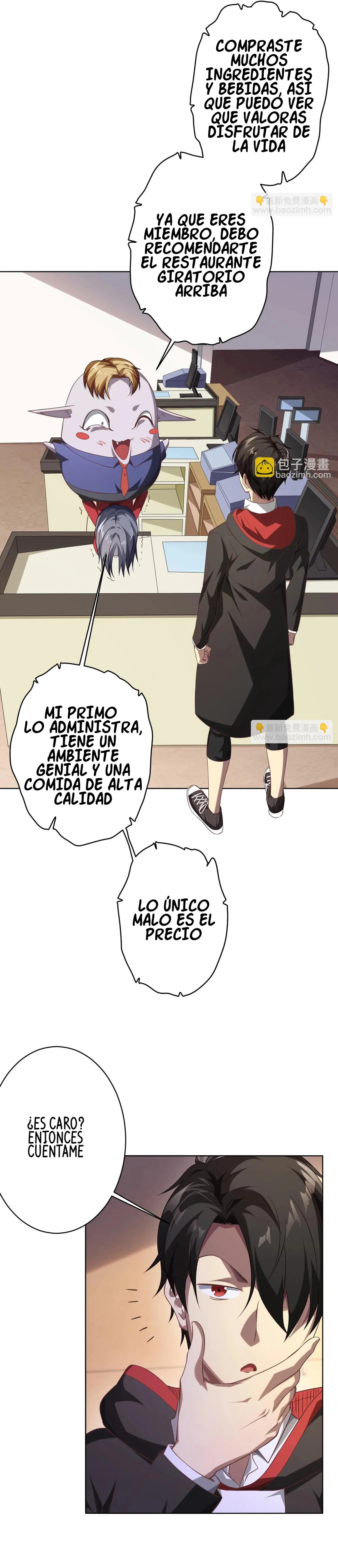 Todo comienza con un balance de mil billones en el Inframundo Capítulo 23 en Línea - página 8