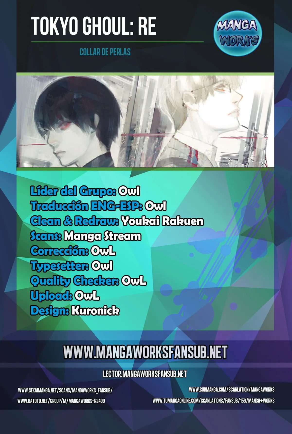 Tokyo Ghoul:re Capítulo 81 en Línea - página 1
