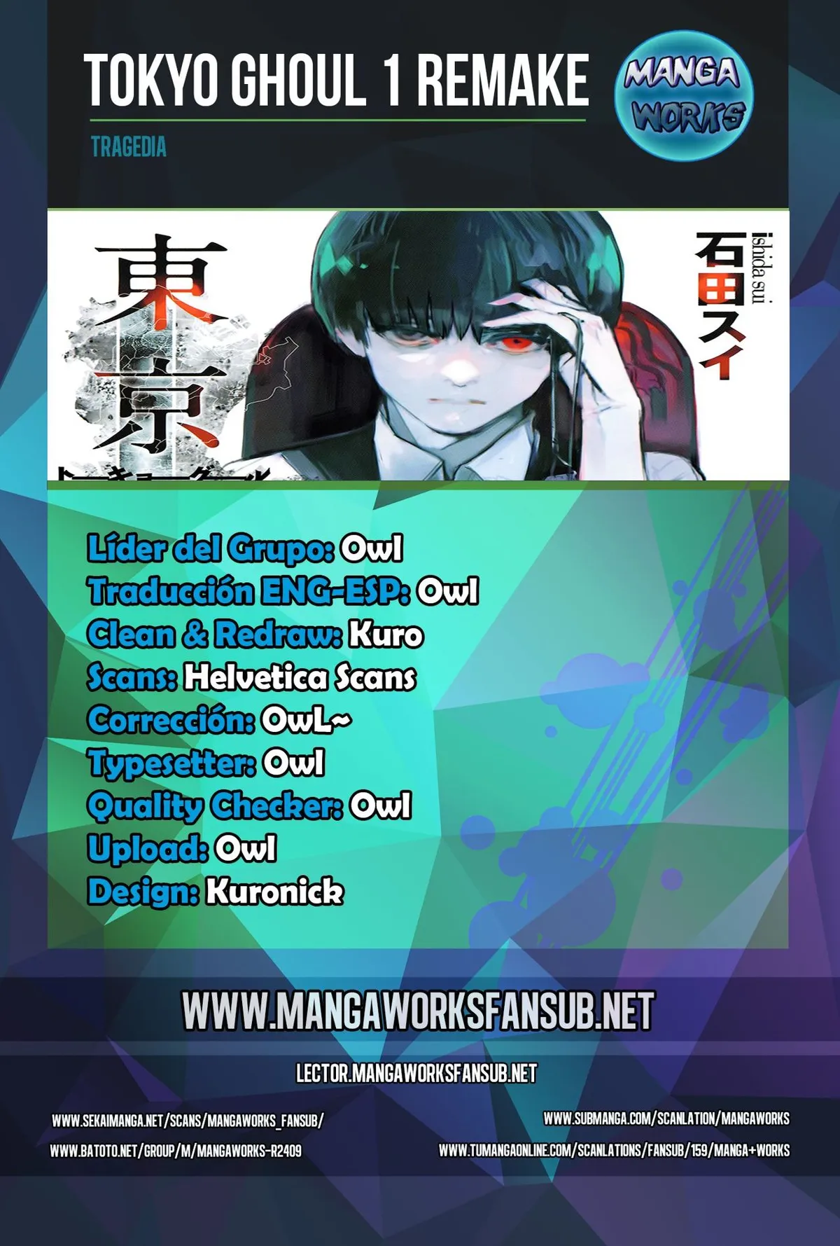 Tokyo Ghoul:re Capítulo 92.05 en Línea - página 1