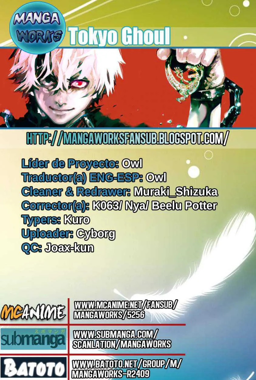 Tokyo Ghoul Capítulo 127 en Línea - página 1