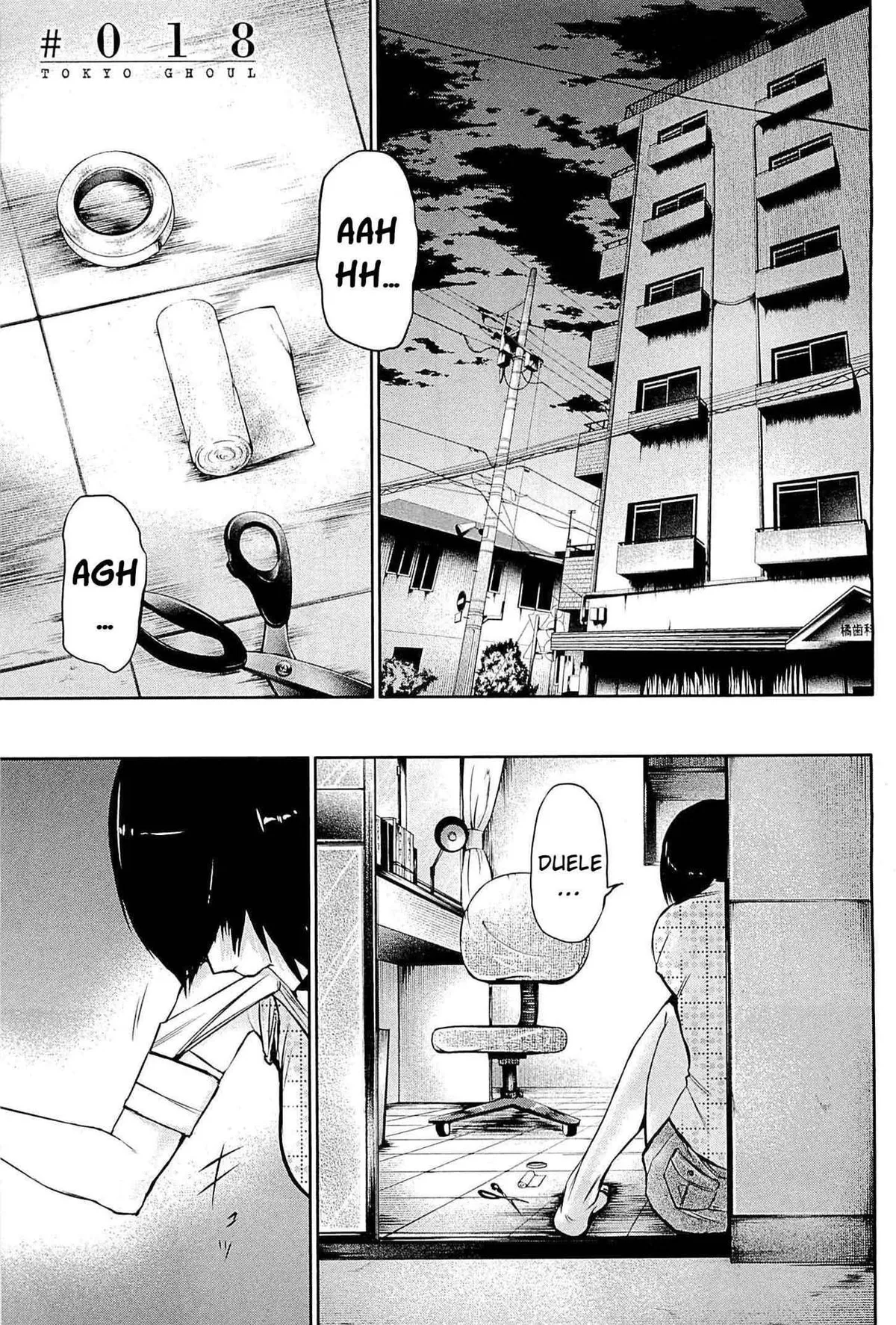 Tokyo Ghoul Capítulo 18 en Línea - página 1