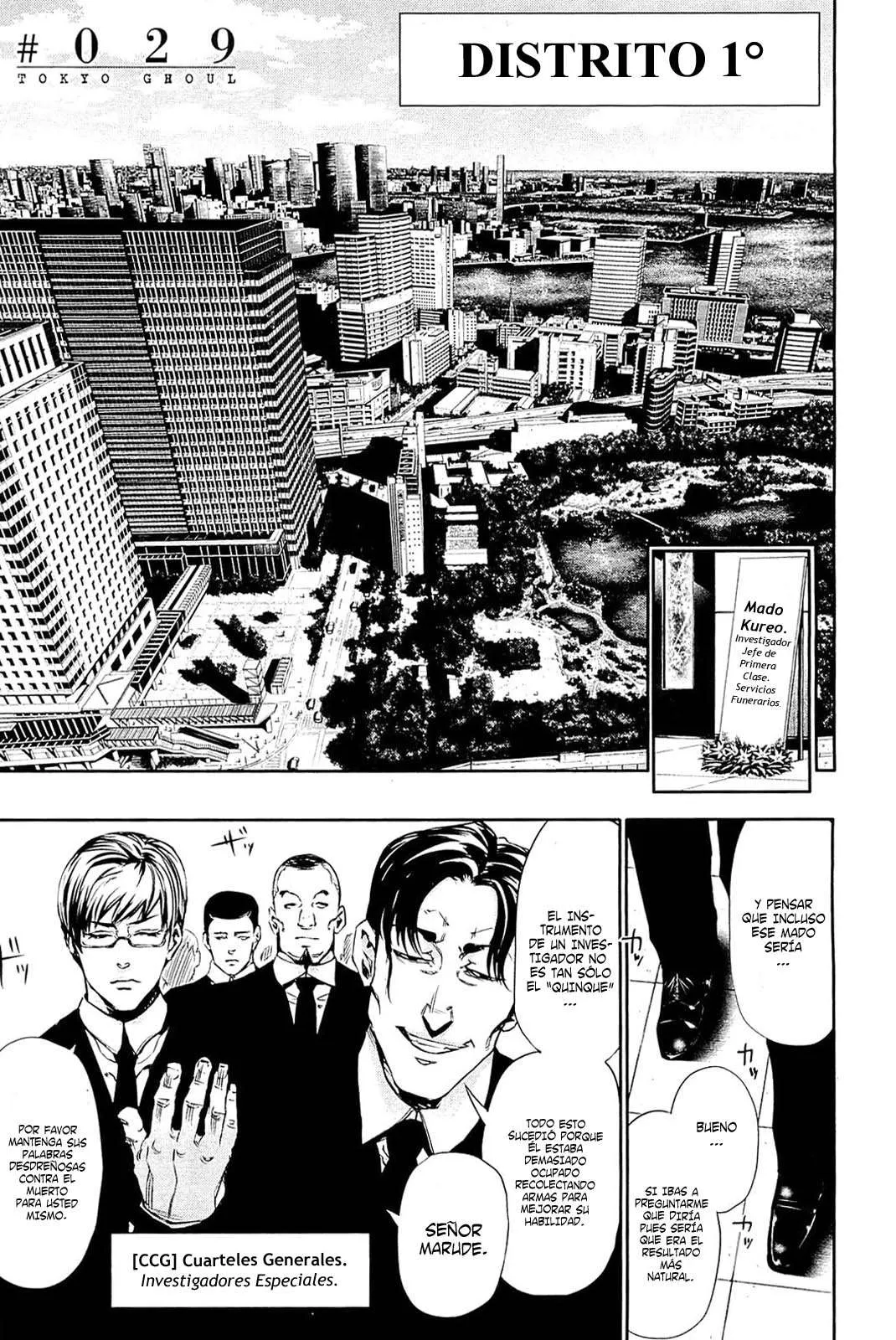Tokyo Ghoul Capítulo 29 en Línea - página 1