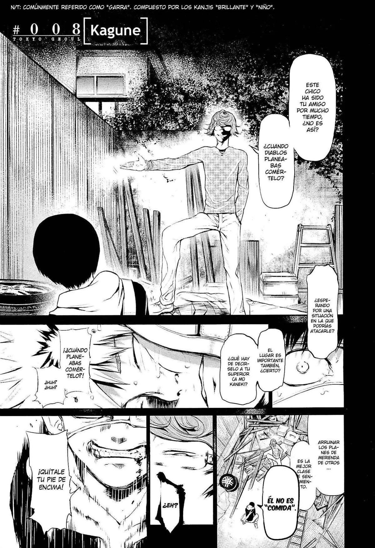 Tokyo Ghoul Capítulo 8 en Línea - página 1