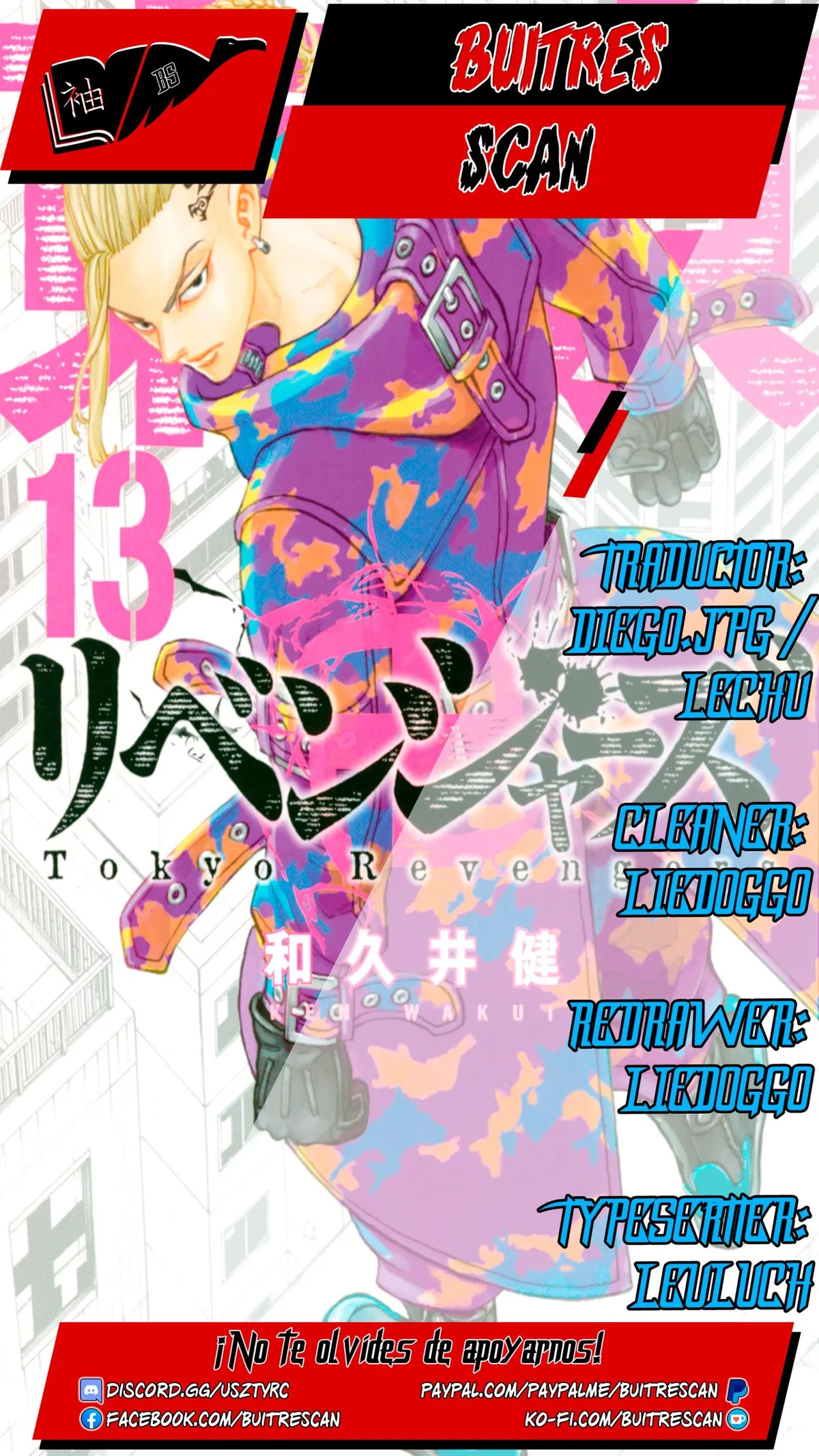 Tokyo Revengers Capítulo 152 en Línea - página 1