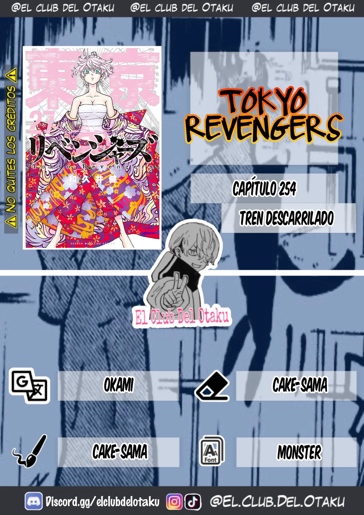 Tokyo Revengers Capítulo 254 en Línea - página 1