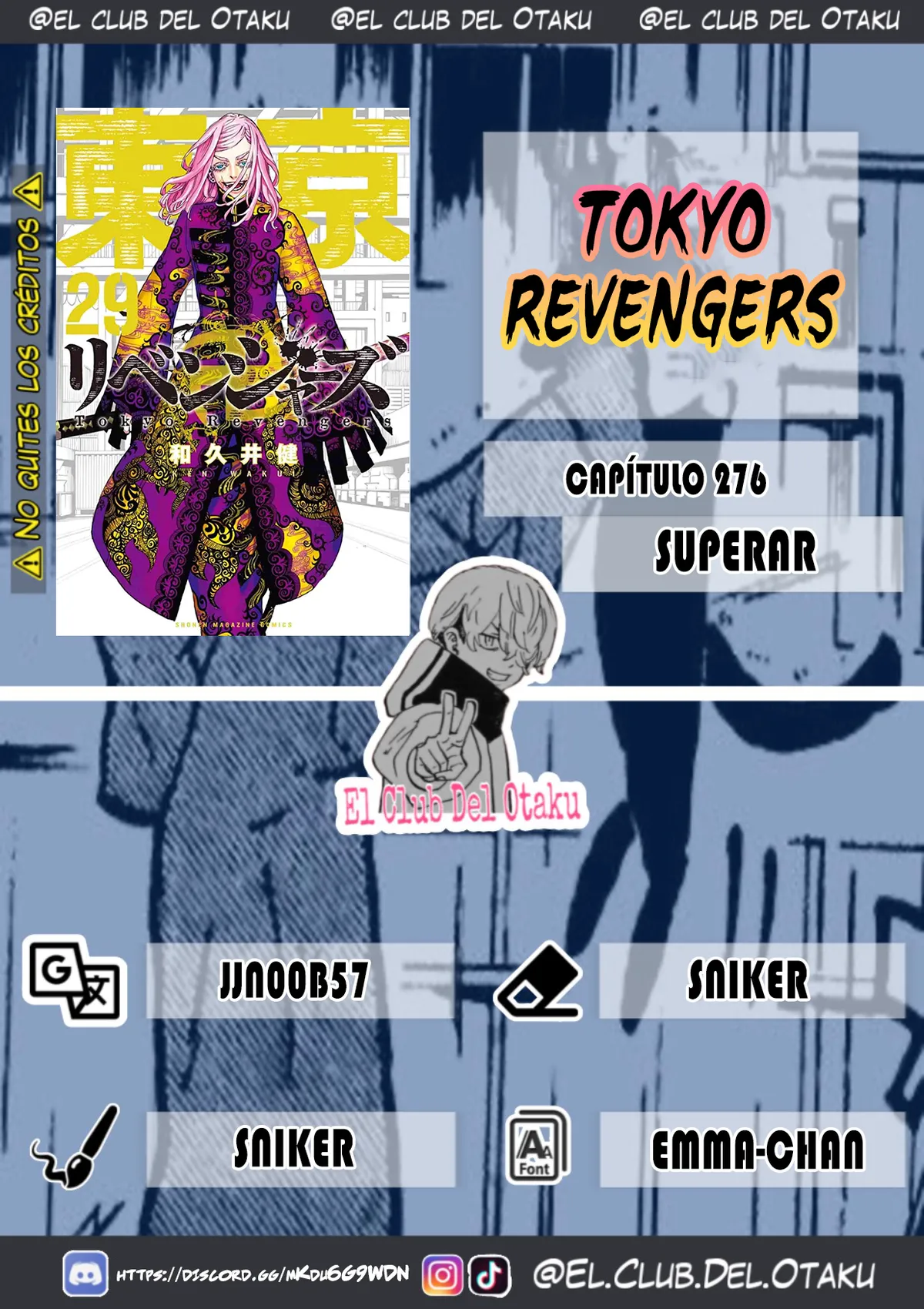 Tokyo Revengers Capítulo 276 en Línea - página 1