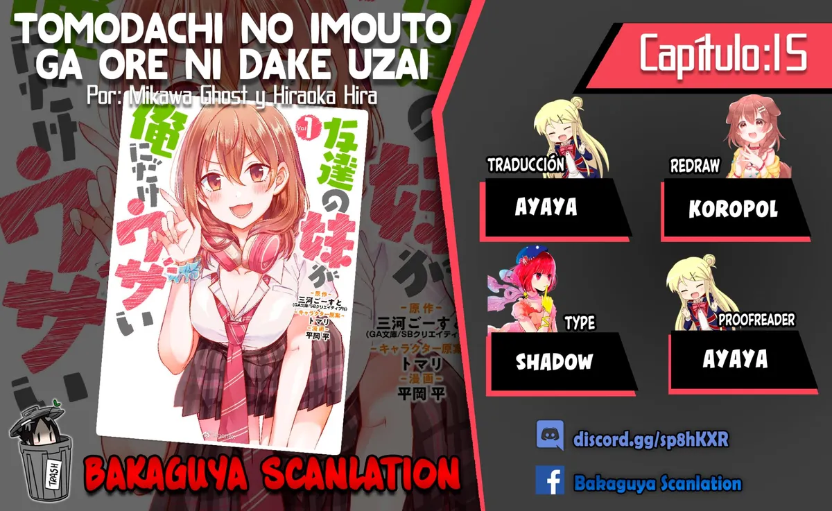 Tomodachi no Imouto ga Ore ni Dake Uzai Capítulo 15 en Línea - página 1