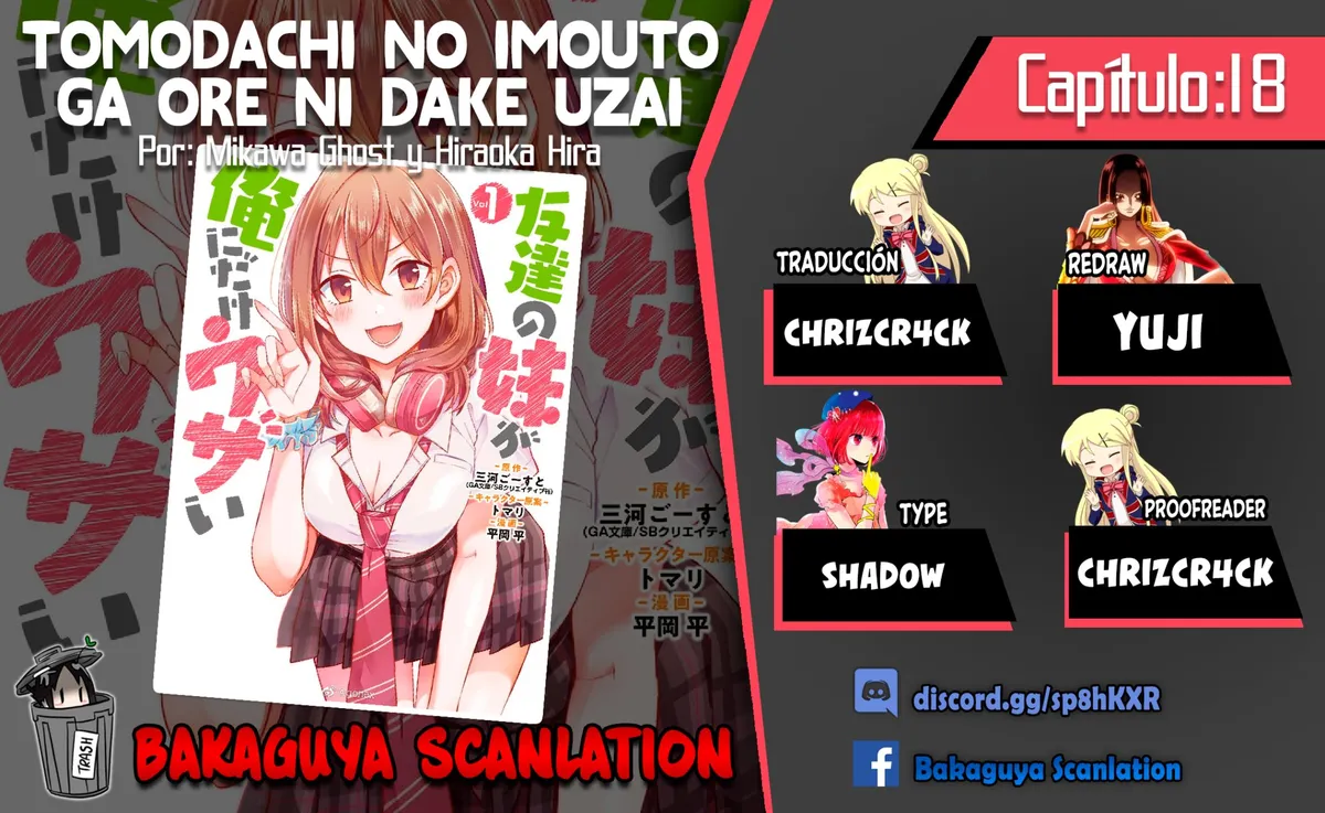 Tomodachi no Imouto ga Ore ni Dake Uzai Capítulo 18 en Línea - página 1