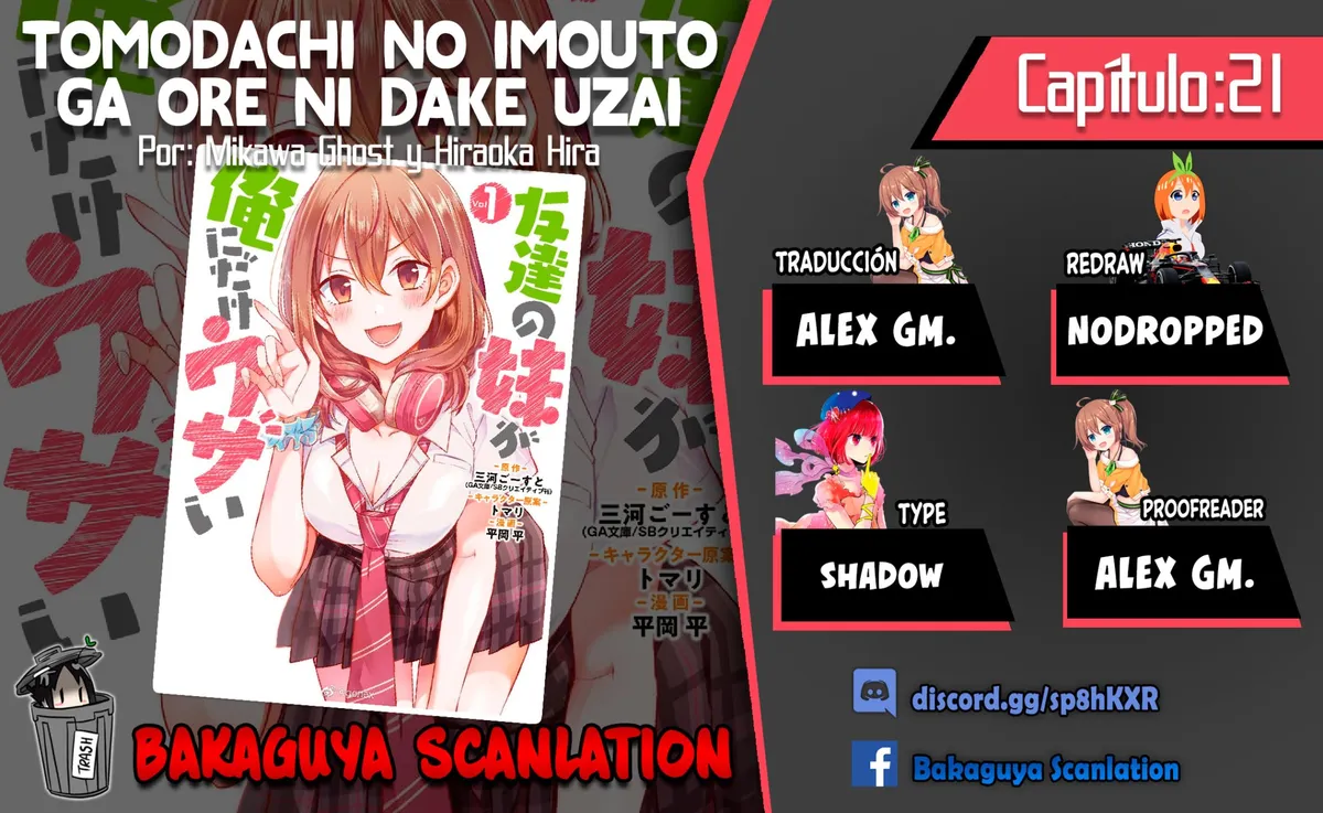 Tomodachi no Imouto ga Ore ni Dake Uzai Capítulo 21 en Línea - página 1