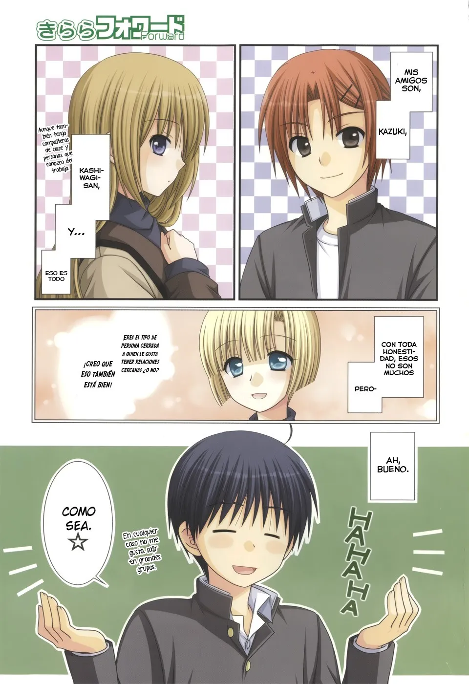 Tonari no Kashiwagi-san Capítulo 42 en Línea - página 1