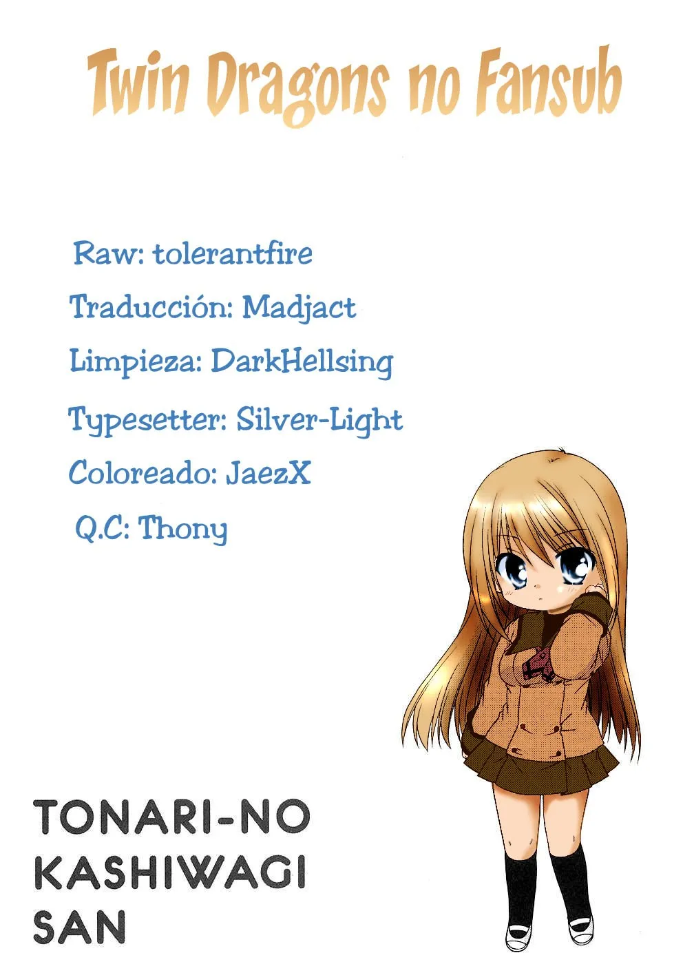 Tonari no Kashiwagi-san Capítulo 6 en Línea - página 1