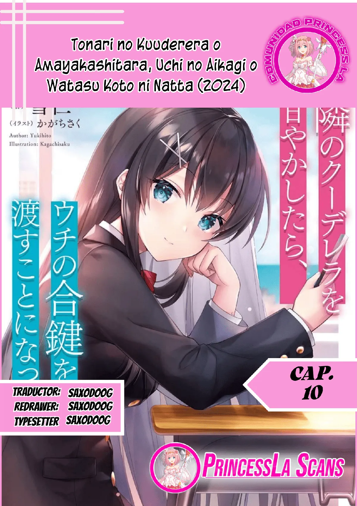 Tonari no Kuuderera o Amayakashitara, Uchi no Aikagi o Watasu Koto ni Natta Capítulo 10.2 en Línea - página 1