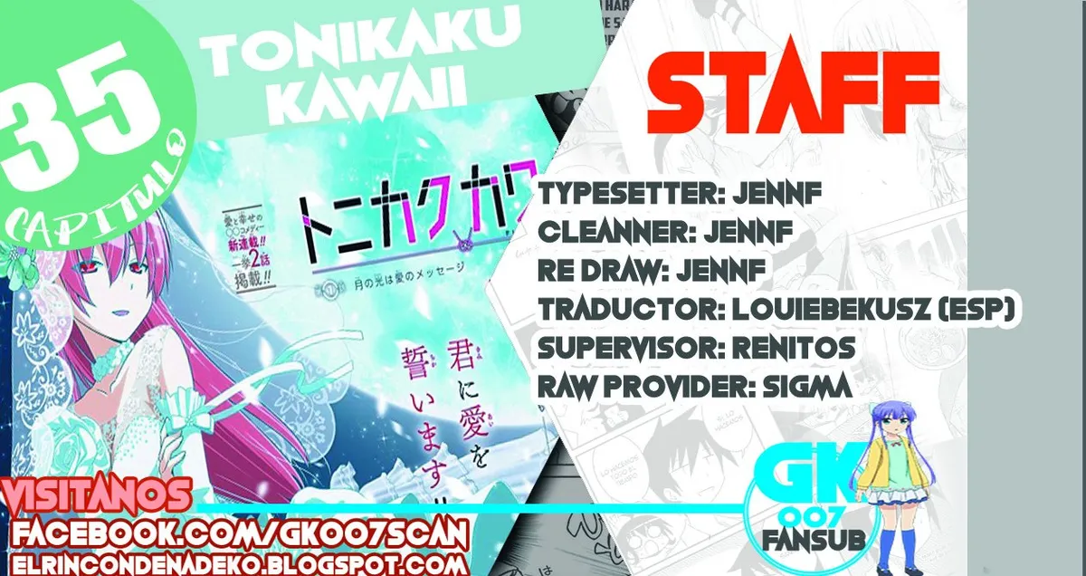 Tonikaku Kawaii Capítulo 35 en Línea - página 1